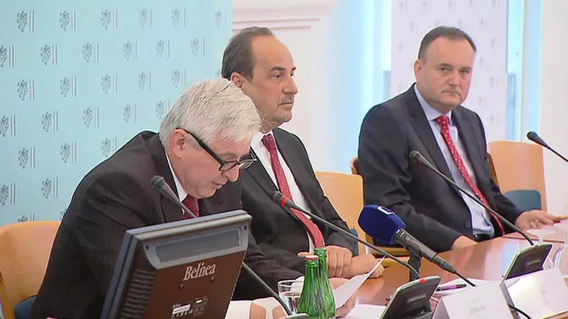 Jiří Rusnok a Jan Kohout