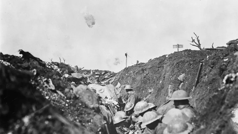 Zákopová válka dosáhla vrcholu na Sommě