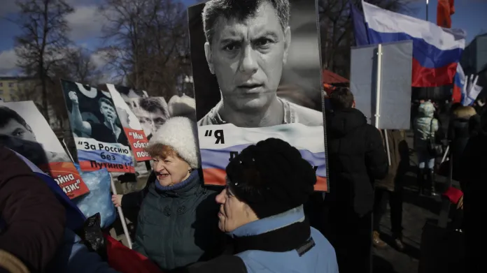 Pochod na památku Borise Němcova