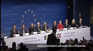 Jednání ministrů zahraničí EU o Palestině