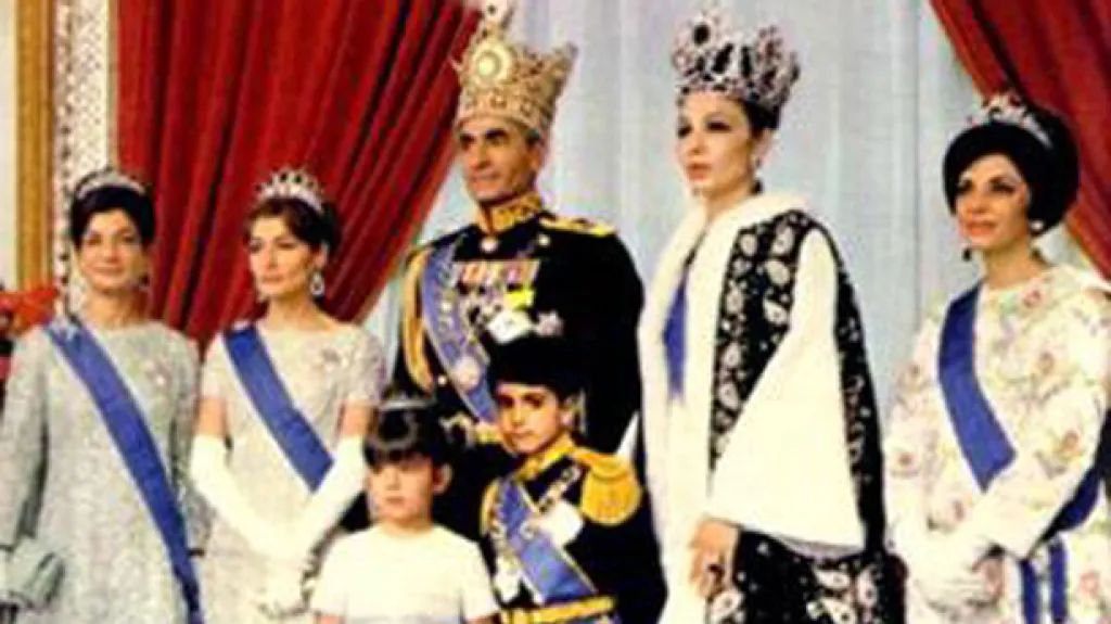 Šáh Pahlaví s manželkou Farah
