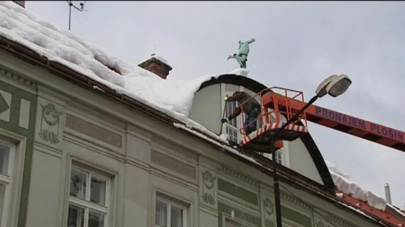 Po silných mrazech postihla Česko obleva