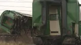 Zdemolovaný vlak