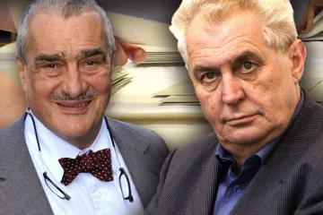 První kolo nerozhodlo: Finalisty Zeman a Schwarzenberg