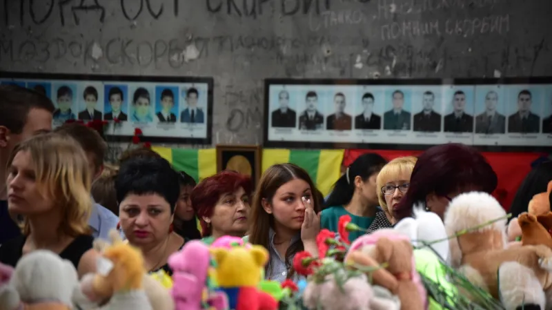 Vzpomínkové akce v Beslanu