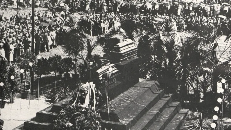 Pohřeb Tomáše Bati