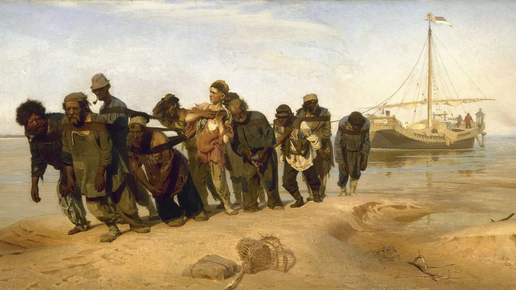 Ilja Repin / Burlaci na Volze, 1870–73