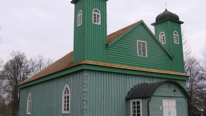 Dřevěná mešita v polském Kruszyniany