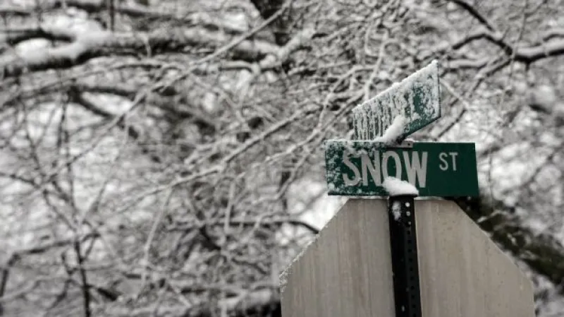 Jih USA zasáhla sněhová bouře