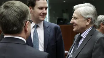 George Osborne a Jean-Claude Trichet