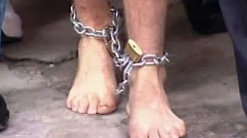 Bosý bandita dopaden