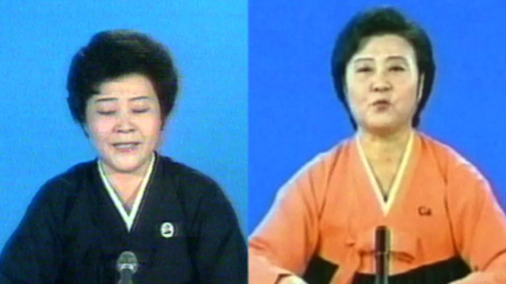 Severokorejská moderátorka