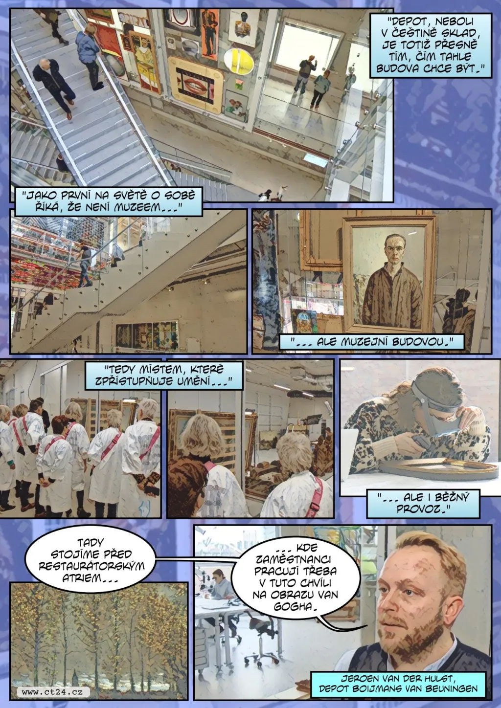 Depot v Rotterdamu stírá hranici mezi skladem a muzeem