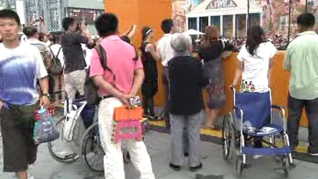 (Ne)handicapovaní návštěvníci Expa