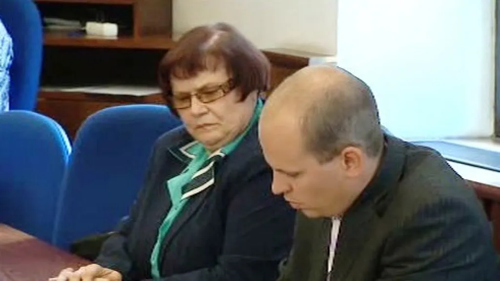 Marie Benešová s advokátem