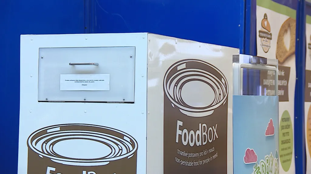 První Food Box v brněnském supermarketu