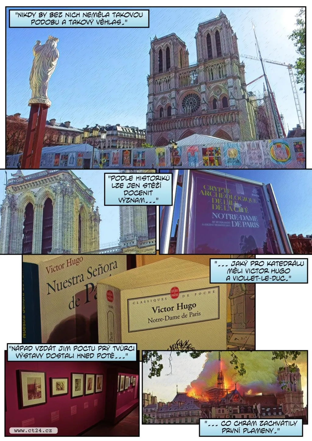 Notre-Dame se otevřela velkou výstavou