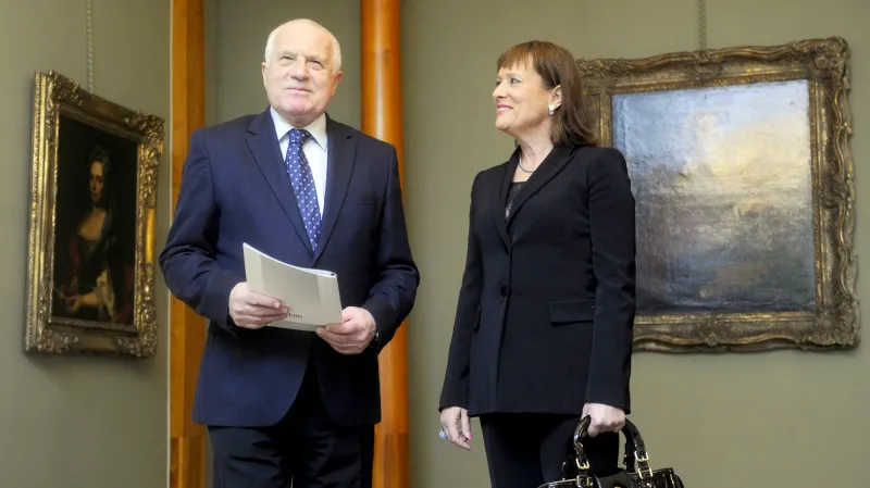Vitásková s Klausem