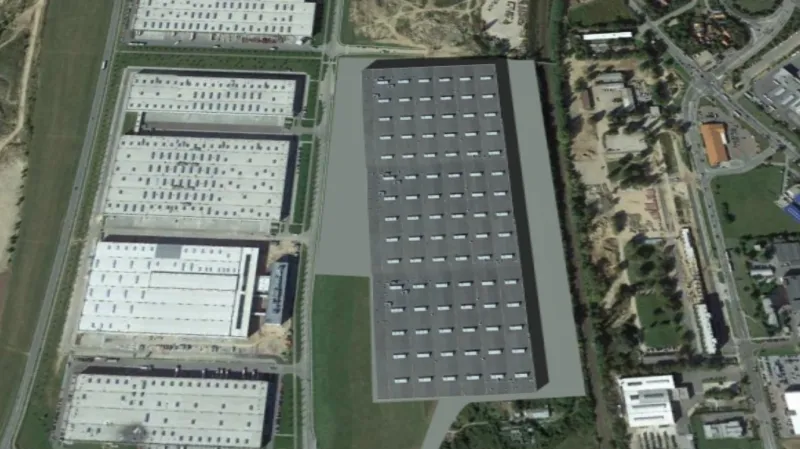 Vizualizace haly Amazonu v Brně