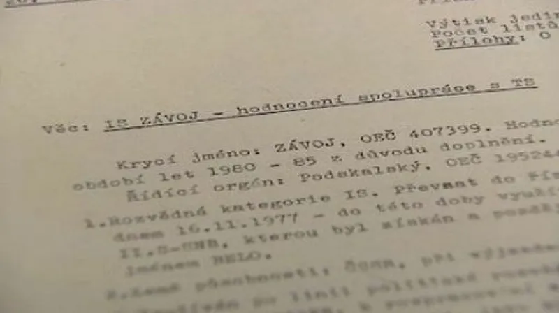 Reportáž Olgy Bakové a Karla Rožánka