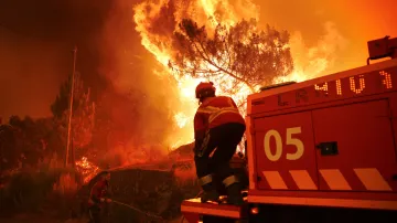 Požár v Portugalsku