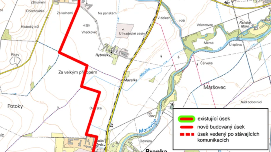 Cyklostezka Opava - Hradec nad Moravicí