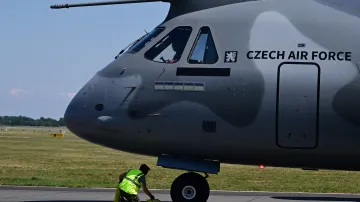 Slavnostní předání prvního transportního letounu Embraer C-390 Millennium do výzbroje české armády, 16. července 2026