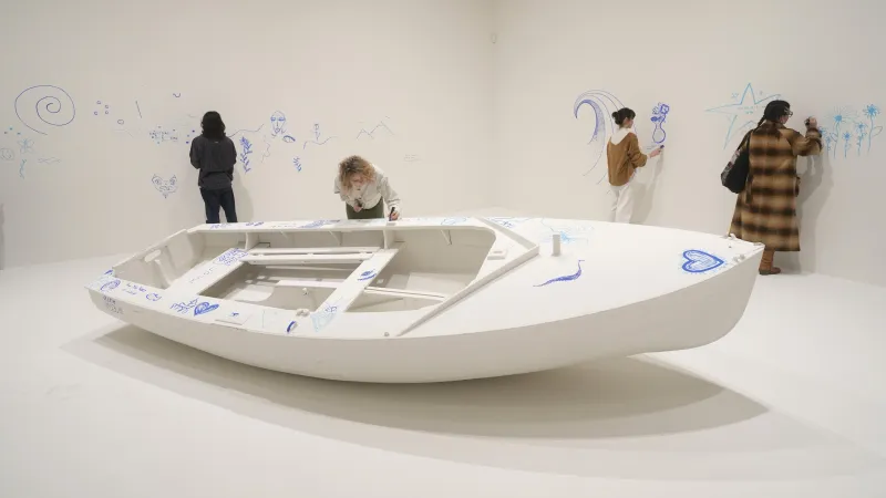 Z retrospektivy Yoko Ono v Tate Modern