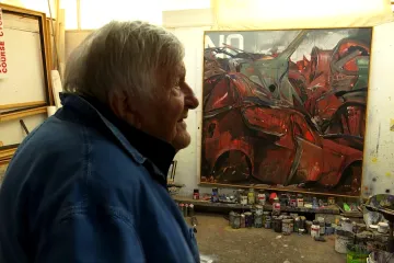 Nebudu dělat, co se líbí jiným. Malíř Franta žije a vystavuje u „frantíků“