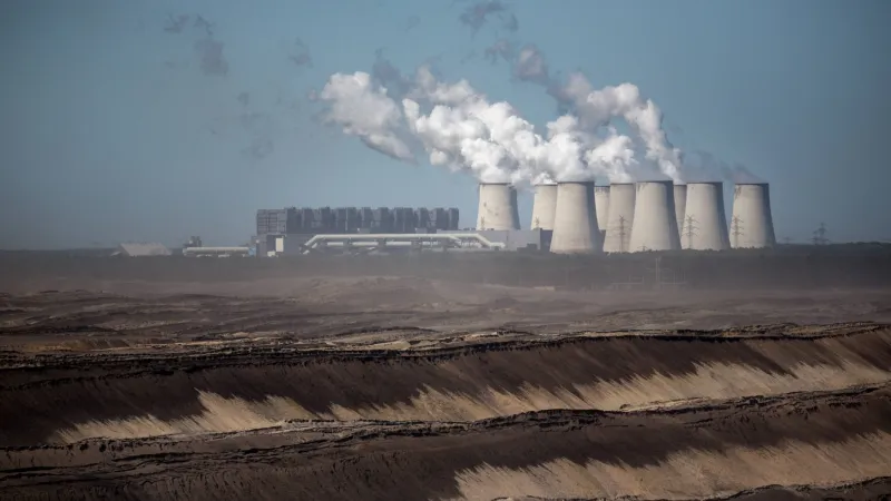 Hnědouhelná elektrána Vattenfallu v Jänschwaldu