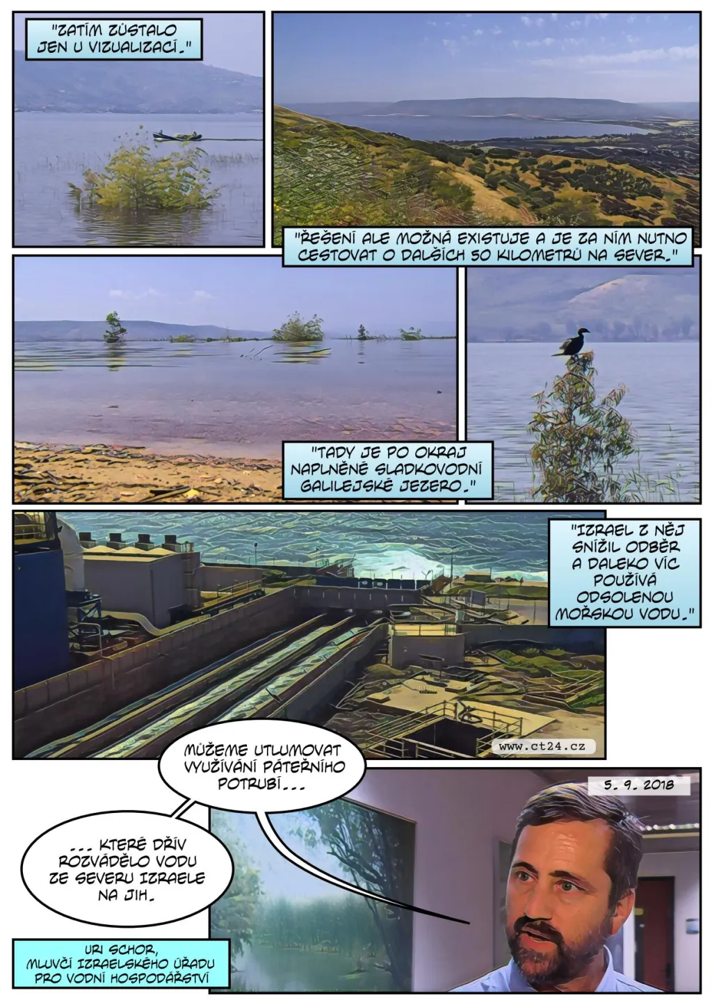 Deštivá zima pomohla zvednout hladinu Mrtvého moře