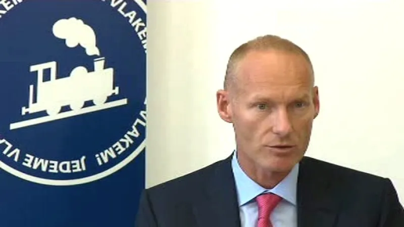 Generální ředitel ČD Petr Žaluda