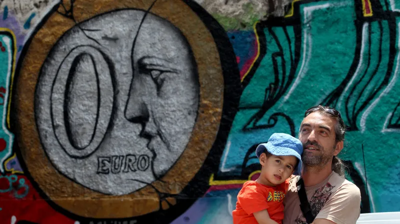 Graffiti v Aténách