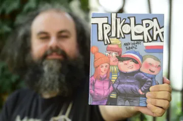 Trikolora jako nedostatkové zboží a kdo je Havel? Komiks vypráví o sametové revoluci