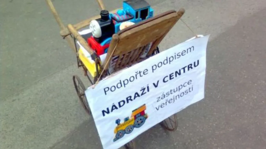 Petice proti odsunu nádraží