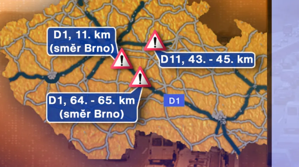 Dopravní situace ve středu 18. 6. 2008
