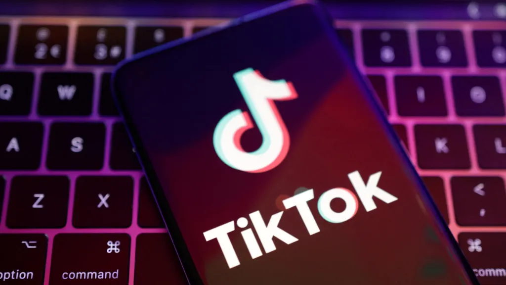 Ilustrační foto: Logo sociální sítě TikTok