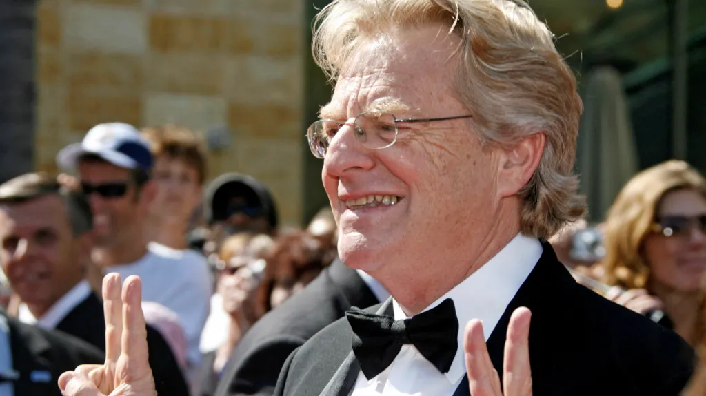 Jerry Springer na předávání cen Emmy v roce 2007