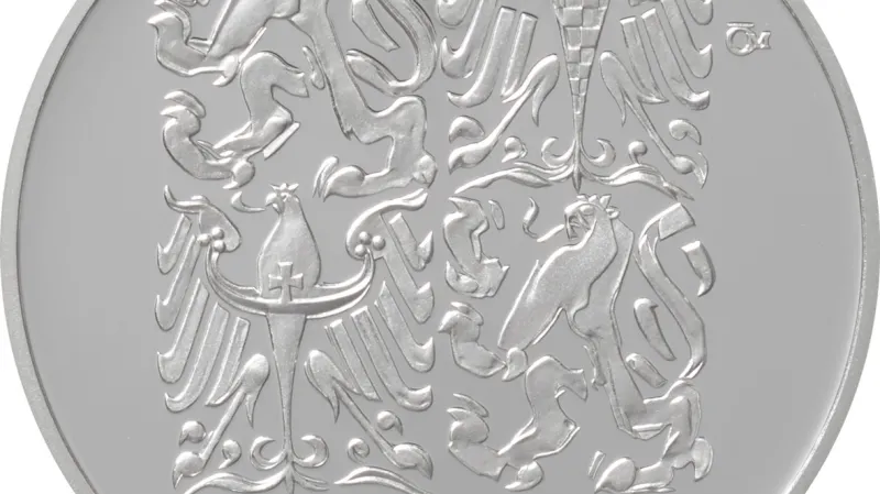 Stříbrná výroční mince