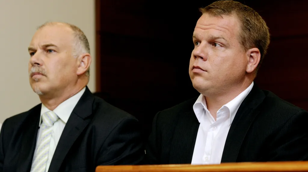 Zdeněk Bursa a Pavel Petráček (zleva)