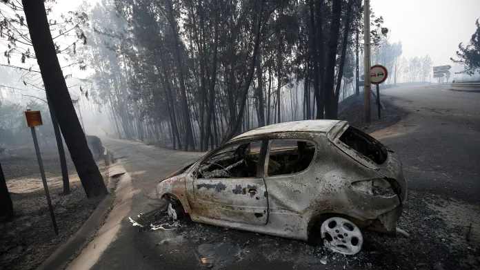 Tragické požáry v Portugalsku