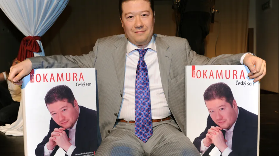 Křest knihy Tomia Okamury Český sen v pivovaru U Medvídků (15. 4. 2010)