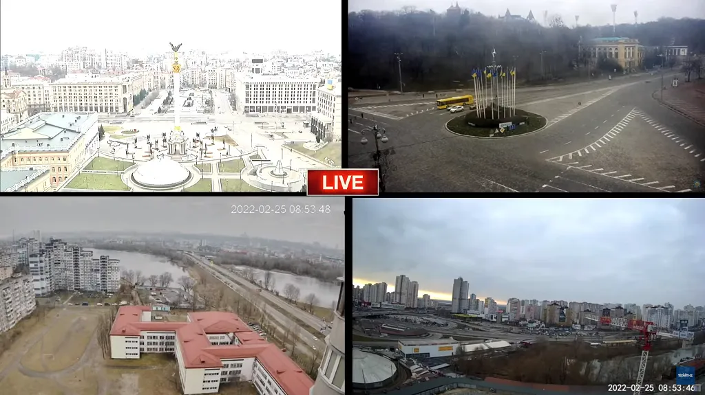 Přímý přenos z Kyjeva