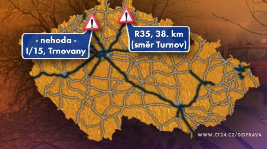 Dopravní situace v pátek 6. 3. 2009