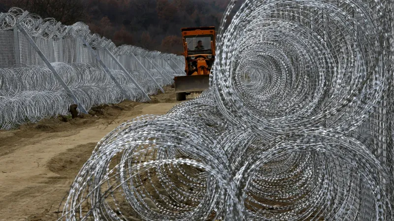 Plot na makedonsko-řecké hranici