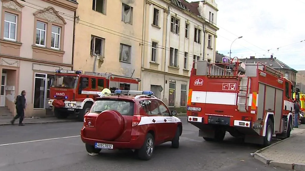 V neobydleném domě se zřítil strop