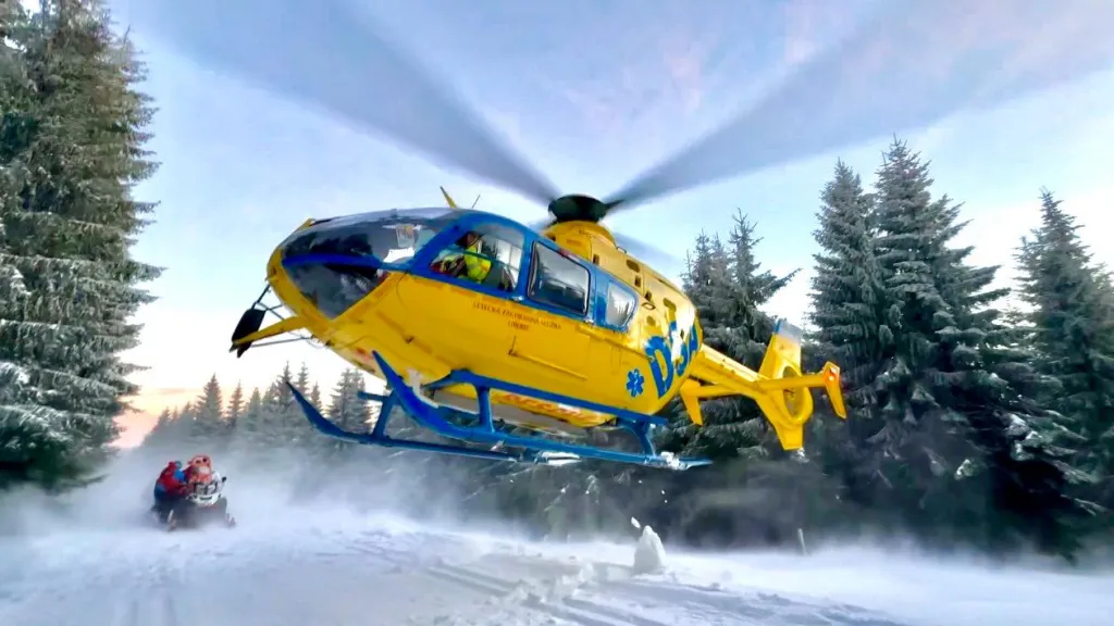 Záchranářský vrtulník