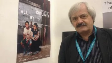 Režisér Ladislav Kaboš na festivalu v Jihlavě