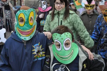 Masopustu v Lounech přálo počasí