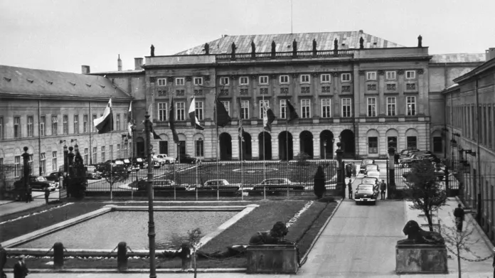 Prezidentský palác na varšavské třídě Krakovské předměstí, kde došlo k podpisu Varšavské smlouvy